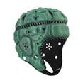 thumbnail image 3 of koolsoo Rugby Helmet Scrum Cap Football Helmet for Goalkeeper Hat Gift Flag Football Green, 3 of 9