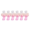 thumbnail image 4 of Girls Big Ruffles Ankle Socks Toddler Girl Frilly Dress Socks Cotton Double Lace Fold Over Fancy Sock for Baby Toddler Kids Easter Flower Girl Back School Wedding Party Outfit Daily Wear, 4 of 5