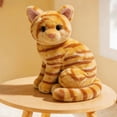 thumbnail image 5 of 10inch Sitting Posture Tilted Head Stuffed Cat,Cute Soft Plush Toys,Lifelike Kitty Plush for Kitten Plushie for Birthday Gifts Pet Party Favors Bedroom Sofa Decors(A), 5 of 6