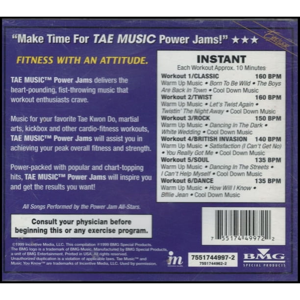 PowerJams: Over 60 Minutes of High-Energy Hits (Music CD