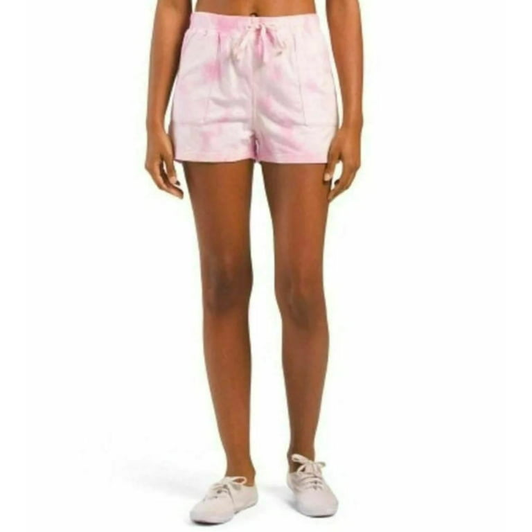 new LUCKY BRAND women shorts 7WD71002 PIM/690 tie dye pink white sz L  $59.50 
