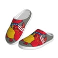thumbnail image 2 of Kdxio Dinosaur Super Hero Cartoon Women's Men's Slippers Plush Slip-On House Slipper for Winter Indoor Soft Cushion Non-slip Fluffy Slides Slippers-13, 2 of 7