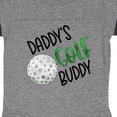 thumbnail image 3 of Inktastic Daddy's Golf Buddy with Golf Ball Boys or Girls Baby Bodysuit, 3 of 4