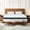 Black, variant on Vumece 14 Inch King Size Mattress in a Box, Luxurious Hybrid Mattress with Pressure Relieving Memory Foam and Individual Pocket Innerspring Coils for Balanced Feel, CertiPUR-US Certified