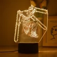 thumbnail image 1 of Lámpara de noche Led 3d Anime Chainsaw Man Aki Hayakawa para decoración de dormitorio, regalo de cumpleaños para niños, Manga Chainsaw Man, luz Led de mesita de noche, 1 of 2