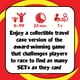 thumbnail image 3 of Set de juegos de cartas PlayMonster, funda de viaje con tarjetas para niños de 6 años o más, 3 of 7