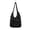 Black, variant on XINXIAOO Woven Hollow Out Tote Bag, Spacious Handbag for Beach & Everyday Use