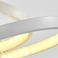 thumbnail image 2 of Lámpara Moderna LED de pared para mesita de noche pasillo dormitorio decorativa (luz cálida) Sywqhk Para estrenar, 2 of 9