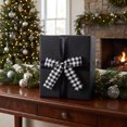 thumbnail image 4 of JHRGJIO Christmas Bow Decoration, Festive Accent for Tree Wreath Door Wall Display, Festive Party Styling Piece for Indoor Setup Decor Seasonal Elegant, 4 of 5