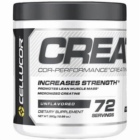 Cellucor Cor-Performance Creatine Powder, for Increasing Strength, Unflavored, 72 Servings
