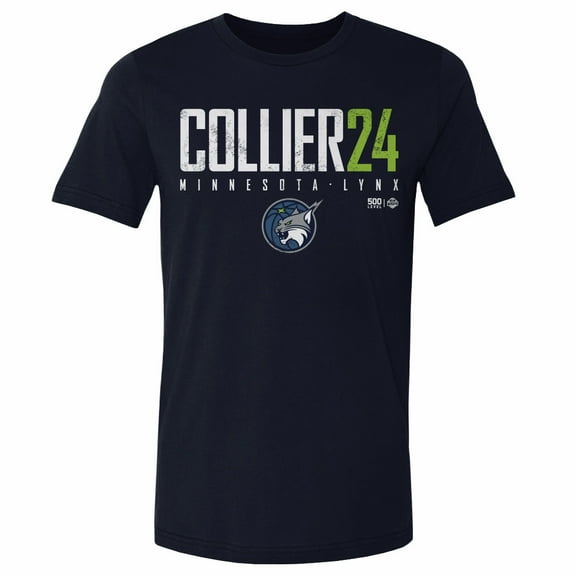 Men's 500 Level Napheesa Collier Navy Minnesota Lynx Elite T-Shirt