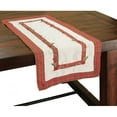 thumbnail image 1 of Xia Home Fashions Tartan Ribbon Embroidered Holiday Table Runner, 1 of 2
