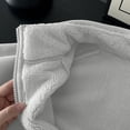 thumbnail image 4 of CHGBMOK Women Fleece Jacket Stand Collar Long Sleeve Full Zip Lightweight Coat Casual Loose Fit Outerwear with Pockets, 4 of 6