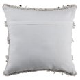 thumbnail image 2 of SAFAVIEH Collette Striped Plush Pillow, 20" x 20", White, 2 of 3