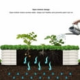 thumbnail image 4 of Oval Stainless Steel Raised Garden Bed Kit Easy Installation and Stable  to Use Open Base Design for Flower and Vegetable Planting, 4 of 7