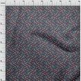 thumbnail image 4 of oneOone Silk Tabby Fabric Triangle Geometric Print Fabric BTY 42 Inch Wide, 4 of 5