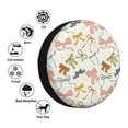 thumbnail image 2 of Kdxio Colorful Bow Knots1 for Tire Cover Wheel Protectors Tyre Covers Weatherproof Wheel Covers Universal Fit for Trailer Rv SUV Truck Camper Travel Trailers 17 inch, 2 of 5