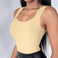 thumbnail image 3 of Posijego Womens Basic Tank Tops with Bra Athletic Workout Tank Tees Summer Casual Camisole Sleeveless Shirts for Ladies, 3 of 8