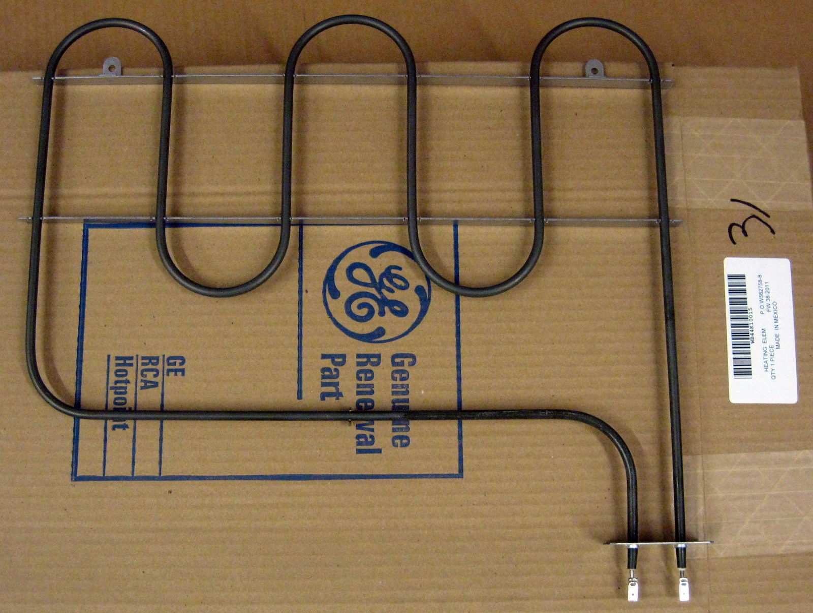 WB44K10015 GE Range Oven Heating Element Unit AP3842291 PS1020569 120