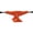 Orange, variant on Grind King Truck Co. Locker Battleship Grey Skateboard Trucks - 6.75" Hanger 9.5" Axle (Set of 2)