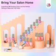 thumbnail image 5 of SAVILAND Color Artistry Nail Polish Set: Ultra Quick Dry Regular Nail Polish Kit 20+3 Colors Spring Summer Fingernail Polish Base Glossy & Matte Top Coat, 5 of 7