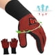thumbnail image 5 of Guantes resistentes al calor, ignífugos, antideslizantes, resistentes al calor, para parrilla, microondas, horno, barbacoa y horneado. Protección de manos., 5 of 14