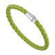 thumbnail image 1 of Accesorios simples Pulsera trenzada con hebilla magnética de cuerda de cuero para hombre Pulsera de cuero con hebilla de clavo Pulsera de pareja Joyería, 1 of 6