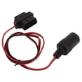 thumbnail image 3 of OBD2 Cigarette Lighter Socket Adapter 16Pin T Head Female Connector Power Cord for Cars with OBD, 3 of 14