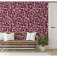 thumbnail image 5 of S4Sassy Peel & Stick Vinyl Wallpaper, Floral Wall Paper Contact Paper Waterproof - Pink, 25"X120", Plain Finish, Removable Asian Style Covering For Home Decor In Bedrooms & Living Areas, 5 of 9
