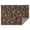 Brown, variant on Camo and Branch Brown Pattern Rectangle Tablecloth 60"x120", Waterproof Polyester Wipeable Spillproof Table Cover for Dining Camping Indoor and Outdoor Use