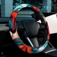 thumbnail image 6 of Mermaid 14.5 Inch Printing PVC Leather Car Wheel Cover Steering Wheel Cover Auto Accessories, 6 of 6