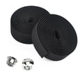 thumbnail image 3 of 2PCS Cycling Road Bike Sports Cork Handlebar Tape Bar Plug 2 BU.S, 3 of 7
