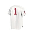 thumbnail image 3 of Youth GameDay Greats #1 White Oklahoma Sooners Lightweight Baseball Jersey, 3 of 4