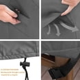 thumbnail image 4 of STARTWO Waterproof Outdoor Heavy Duty Patio Round Table Cover for Outdoor Table & Chairs Set, 4 of 7