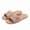 Coffee Brown, variant on Home Hemp Slippers Summer Couple Breathable Japanese Slippers Men's Open Toe Comfortable