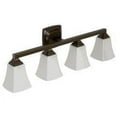 thumbnail image 2 of Moen YB5164ORB Voss Oil Rubbed Bronze Four Globe Bath Light, 2 of 2