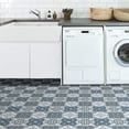 thumbnail image 2 of FloorPops FP2951 Myriad Peel & Stick Azulejos para piso Azul, 2 of 5
