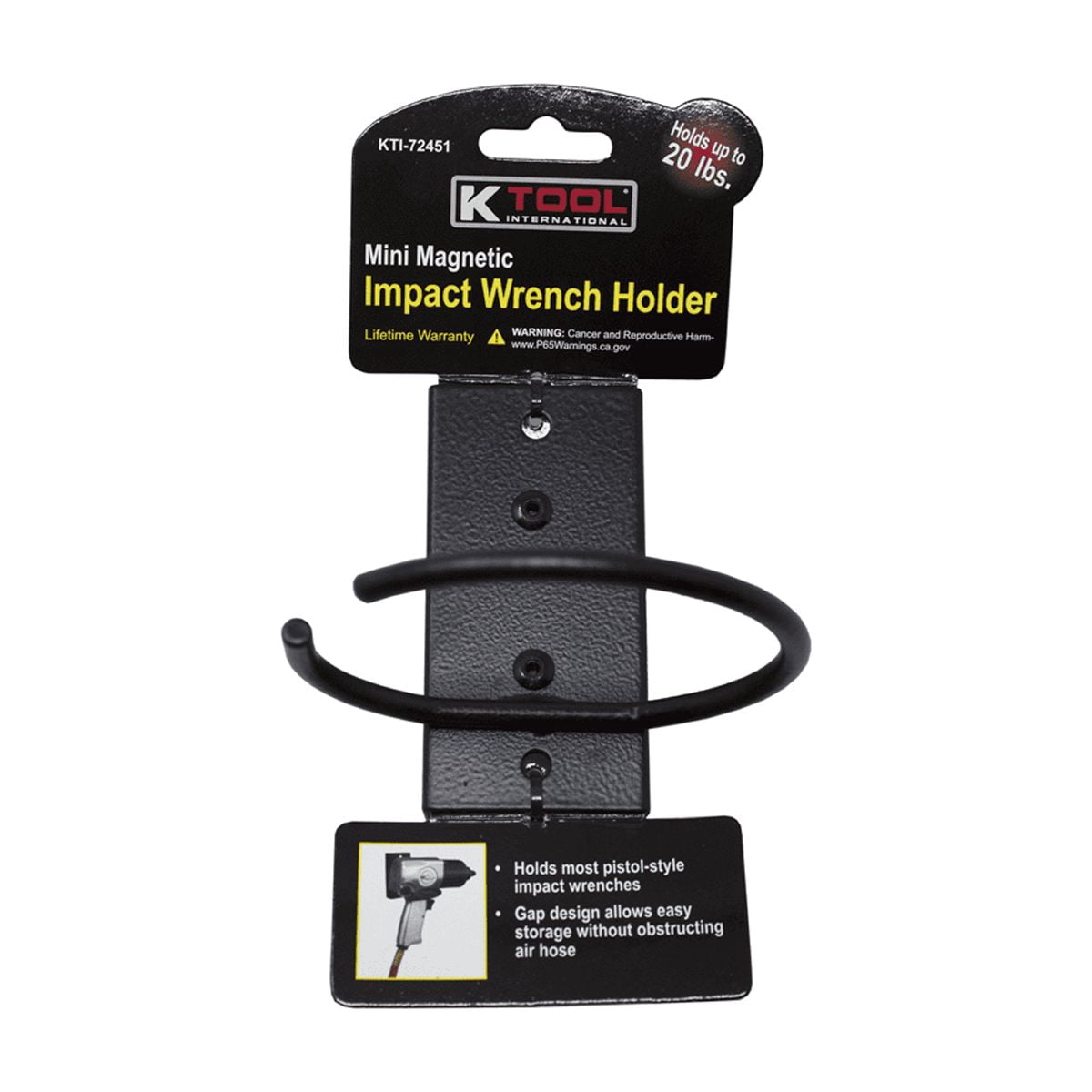 Triton Products® MAGCLIP KTI-72451 Magnetic Air Tool Hanger