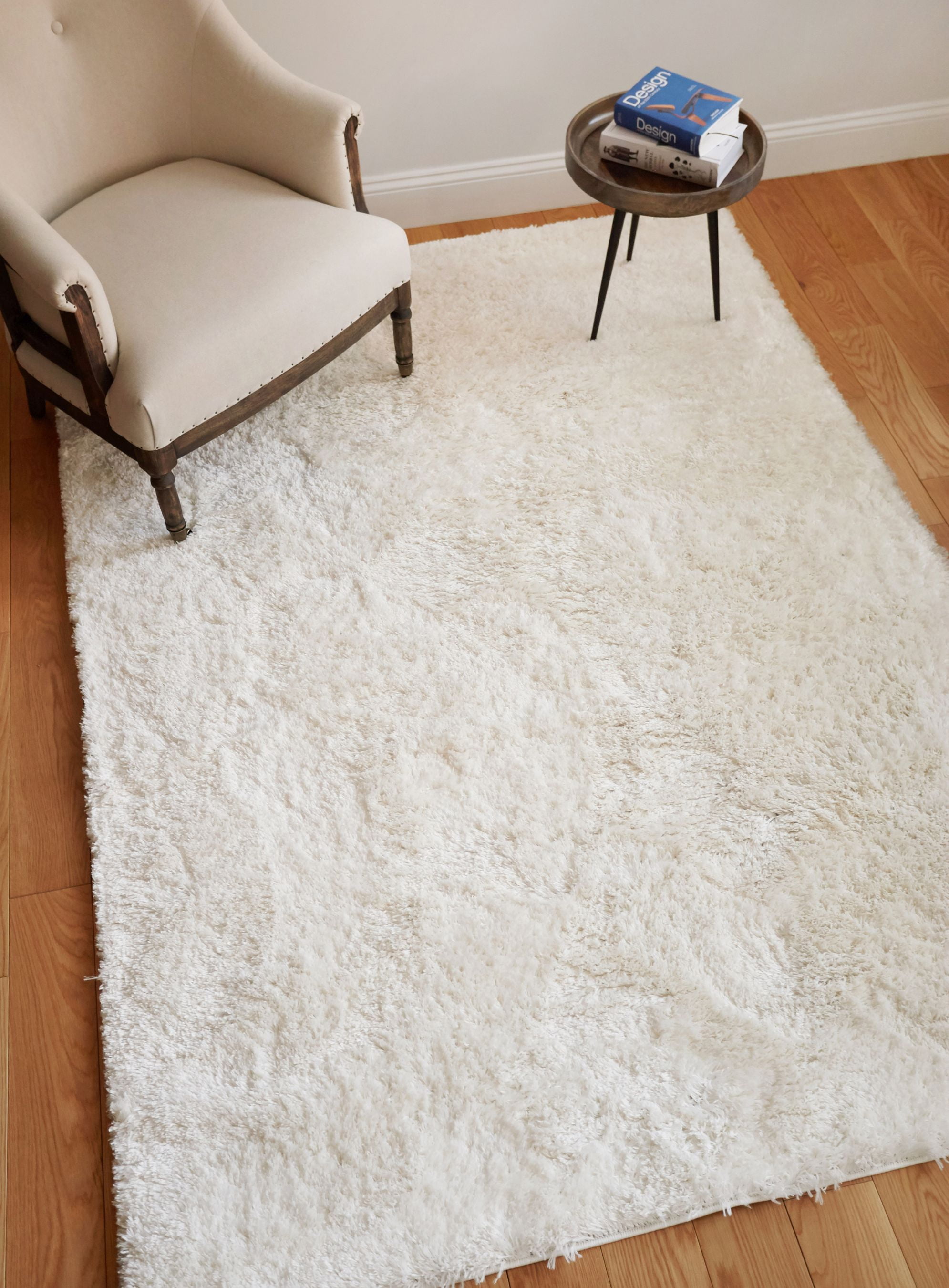 Well Woven Super Soft Faux Fur Shag Area Rug Plush Microfiber Thick