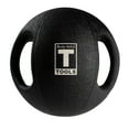 thumbnail image 2 of BSTDMB14 14lb BLack Dual Grip Medicine Ball, 2 of 7