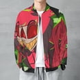 thumbnail image 2 of Hazbin Hotel Alastor Fashion Jacket Mens Windbreaker Coat Lightweight Zipper Clothes Streetwear Bomber Outerwear Jackets, 2 of 7