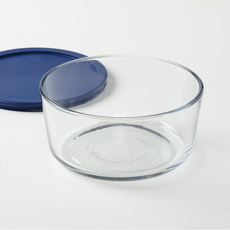 食器 ANCHOR HOCKING 2 pack) Anchor Hocking Glass Food Storage Container with Lid, 7