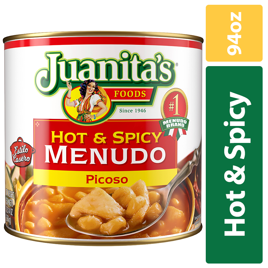 Juanita's Foods Hot & Spicy Menudo, 6 lb