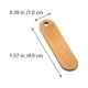 thumbnail image 2 of 5pcs cobre llavero colgantes estacionamiento coche llavero platos (como se muestra), 2 of 7