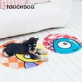 thumbnail image 2 of Touchdog Cartoon Sleepy Monster Rounded Mat for Cats and Dogs, 2 of 3