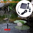 thumbnail image 2 of Solar Powered Fountain Pump, 7V Energy-Saving Submersible Solar Water Pumps For Garden Pond Pool Decor, 2 of 8