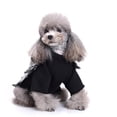 thumbnail image 2 of Ropa de algodón para mascotas Angel Pet, abrigo, ropa de otoño/invierno, negro, talla S Negro S, 2 of 9