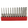 thumbnail image 4 of 12pcs/set 50mm/75mm/100mm 1/4 Hex Shank Magnetic Star Torx Screwdriver Bit T40 With Hole For Exact Screw Unscrew Tools, 4 of 5