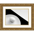thumbnail image 1 of Hrabinsky, Peter 18x14 Gold Ornate Wood Framed with Double Matting Museum Art Print Titled - Still life with egg, 1 of 4
