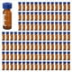 thumbnail image 1 of Paquete de 400 Viales para Muestreador AutomáTico de 2 Ml: Viales para HPLC 9-425 Viales ÁMbar con Tapones de Rosca Azules, Tabiques Rojos y Blancas, 1 of 5